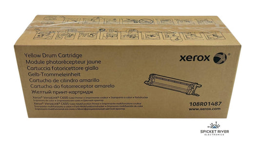 NEW - Genuine Xerox VersaLink C600/C605 Yellow Drum Cartridge 108R01487