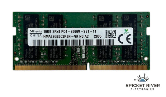 SK Hynix HMA82GS6CJR8N-VK 16GB 2Rx8 PC4-2666V DDR4 SODIMM Laptop RAM