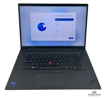 Lenovo ThinkPad P1 Gen 5 14-Core i9-12900H 1TB SSD 16GB RAM A5500 - READ #225689