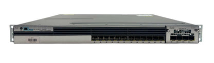 Cisco Catalyst C3750X-12S-E V02 12-Port SFP Network Switch w/ C3KX-NM-10G