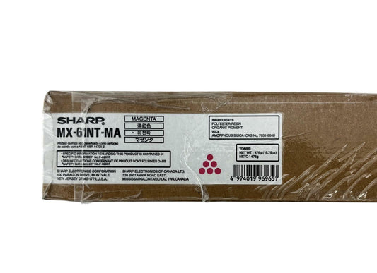 NEW - Genuine Sharp MK-61NT-MA Magenta Toner Cartridge