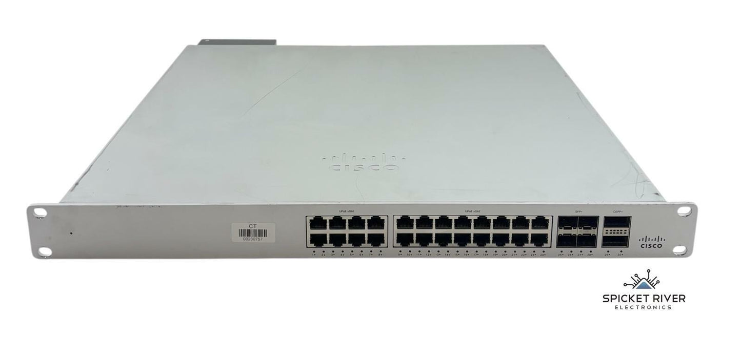 Cisco Meraki MS355-24X2 24-Port mGbE UPoE 4xSFP+ 2xQSFP+ Managed Network Switch