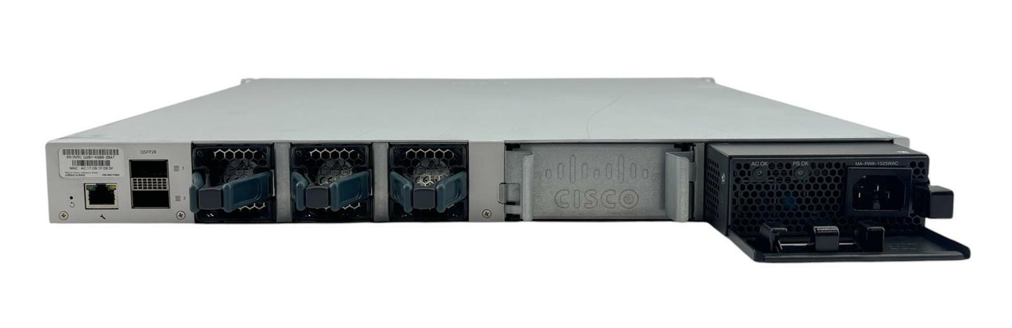 Cisco Meraki MS355-24X2 24-Port mGbE UPoE 4xSFP+ 2xQSFP+ Managed Network Switch