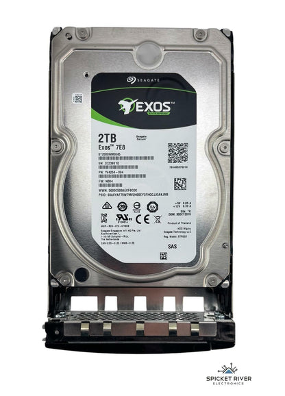 Lot of 21 - Seagate Exos 7E8 ST2000NM0045 2TB SAS 12Gb/s 7.2K RPM 3.5" HDD