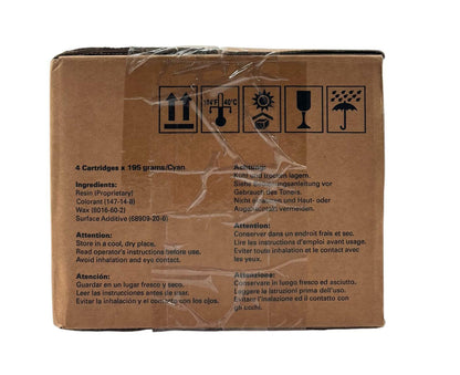 Box of 4 - NEW - KATUN Cyan Toner Cartridge for Sharp MX-C 311/312/381/C 402 SC