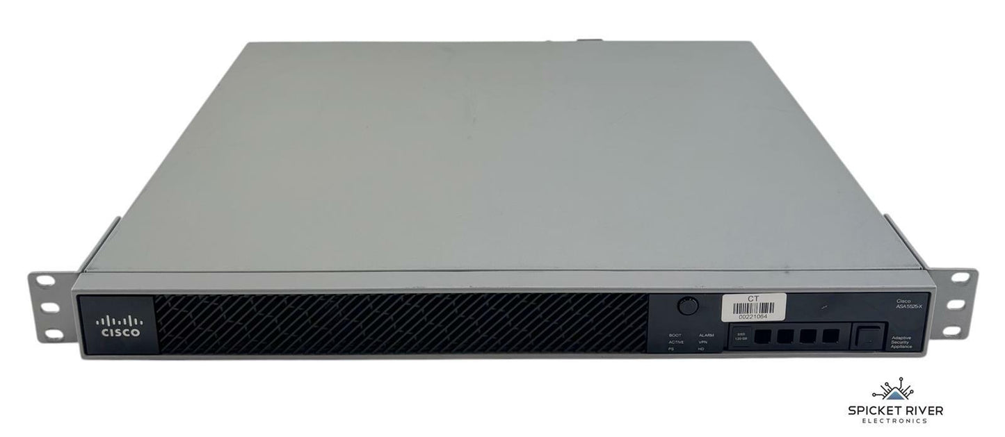 Cisco ASA 5525-X V02 8-Port Adaptive Security Appliance w/ 128GB SSD