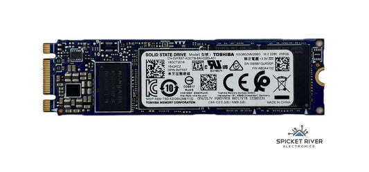 Toshiba KSG60ZMV256G 256GB M.2 2280 SATA SSD Solid State Drive