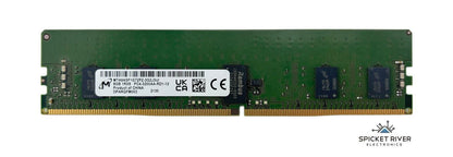 Lot of 6 - Micron MTA9ASF1G72PZ-3G2J3UI 8GB 1Rx8 PC4-3200AA DDR4 ECC Server RAM