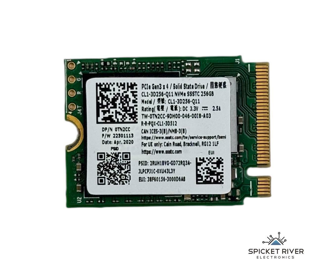 SSSTC CL1-3D256-Q11 256GB M.2 2230 NVMe PCIe Gen3x4 SSD Solid State Drive