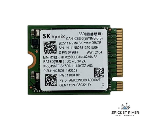 SK Hynix BC511 HFS256GDGTNI-82A0A 256GB M.2 2230 NVMe SSD Solid State Drive