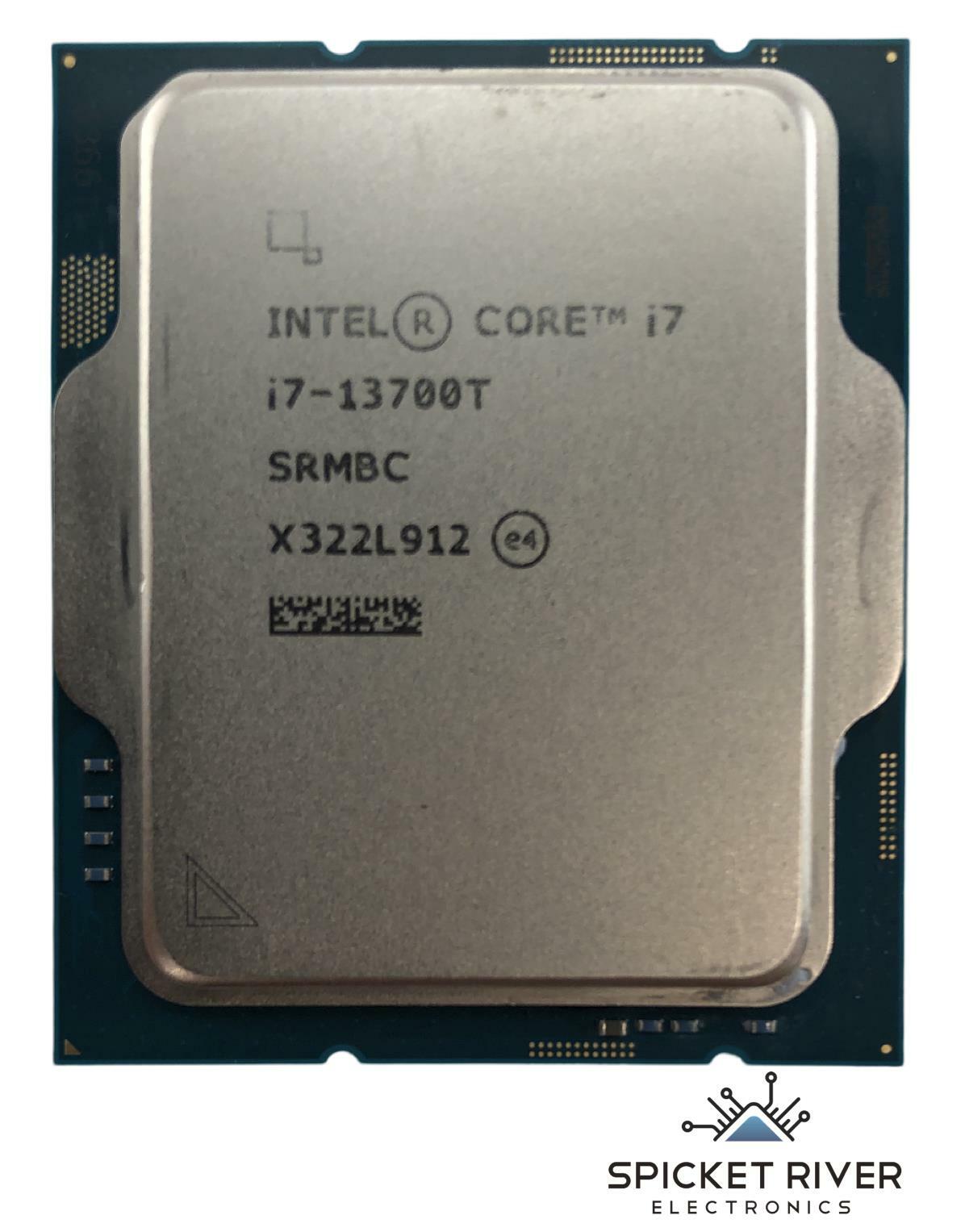 Intel Core i7-13700T SRMBC 16-Core 24-Thread 1.40GHz LGA1700 CPU Processor