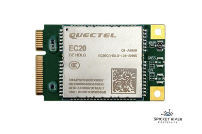 Lot of 3 - Quectel EC20-CE Mini PCIe 4G LTE Module Card EC20CEHDLG-MINIPCIE-CB