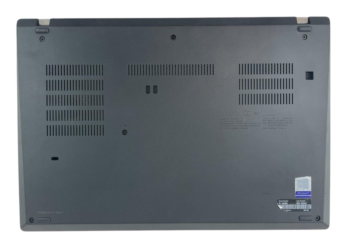 Lenovo ThinkPad T14 Gen 1 Quad Core i7-10610U 1.80GHz 512GB SSD 16GB RAM Win11