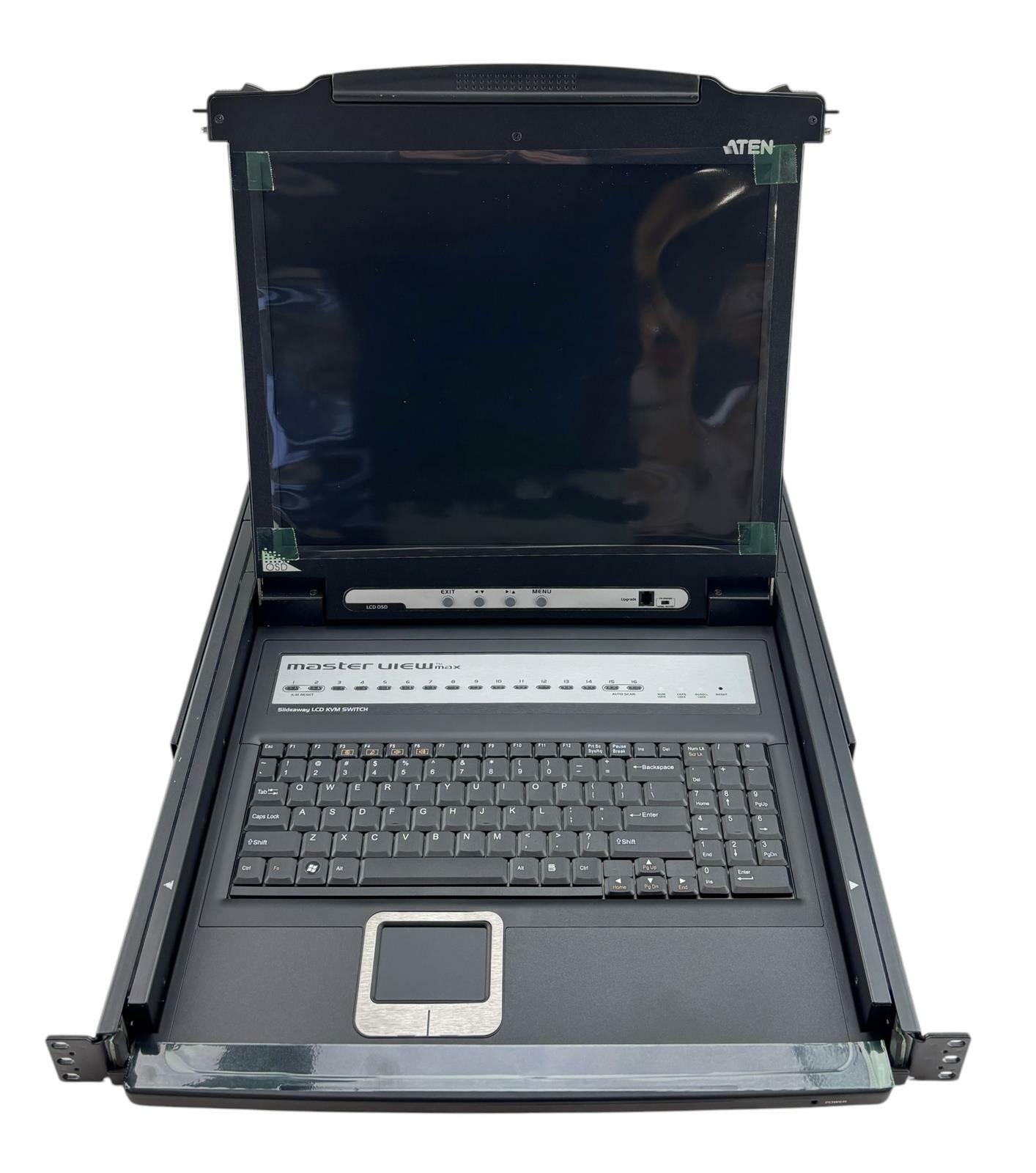 Aten MasterView Max CL1016M 16-Port Slideaway LCD KVM Switch