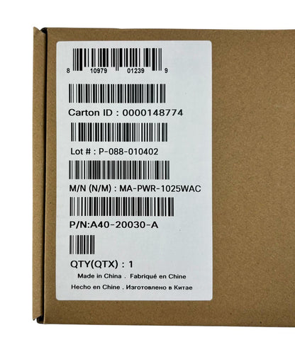 NEW - Cisco MA-PWR-1025WAC Meraki 1025W AC Power Supply A40-20030-A