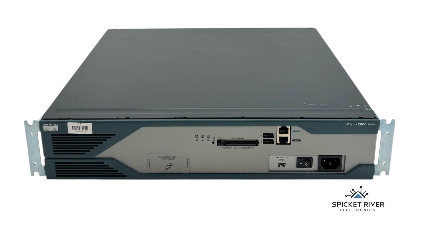 Cisco 2800 Series Integrated Services Router CISCO2821 V04