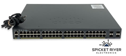 Cisco Catalyst WS-C2960X-48FPS-L V06 48-Port Gigabit PoE Ethernet Switch