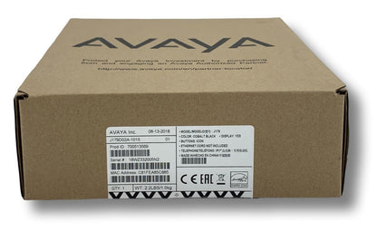 NEW - Avaya J179 8-Line Gigabit IP Phone 700513569 - Cobalt Black J179D02A-1015