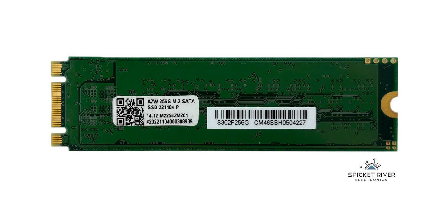 AZW 14.12.M2256ZMZ01 S302F256G 256GB M.2 SATA 2280 SSD Solid State Drive
