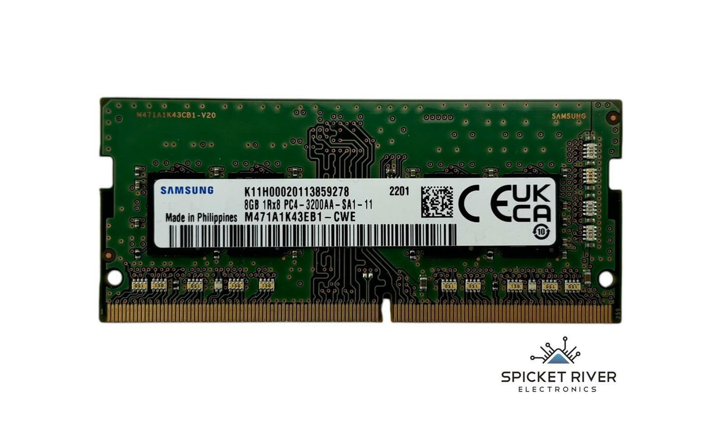 Samsung M471A1K43EB1-CWE 8GB 1Rx8 PC4-3200AA DDR4 SODIMM RAM Memory
