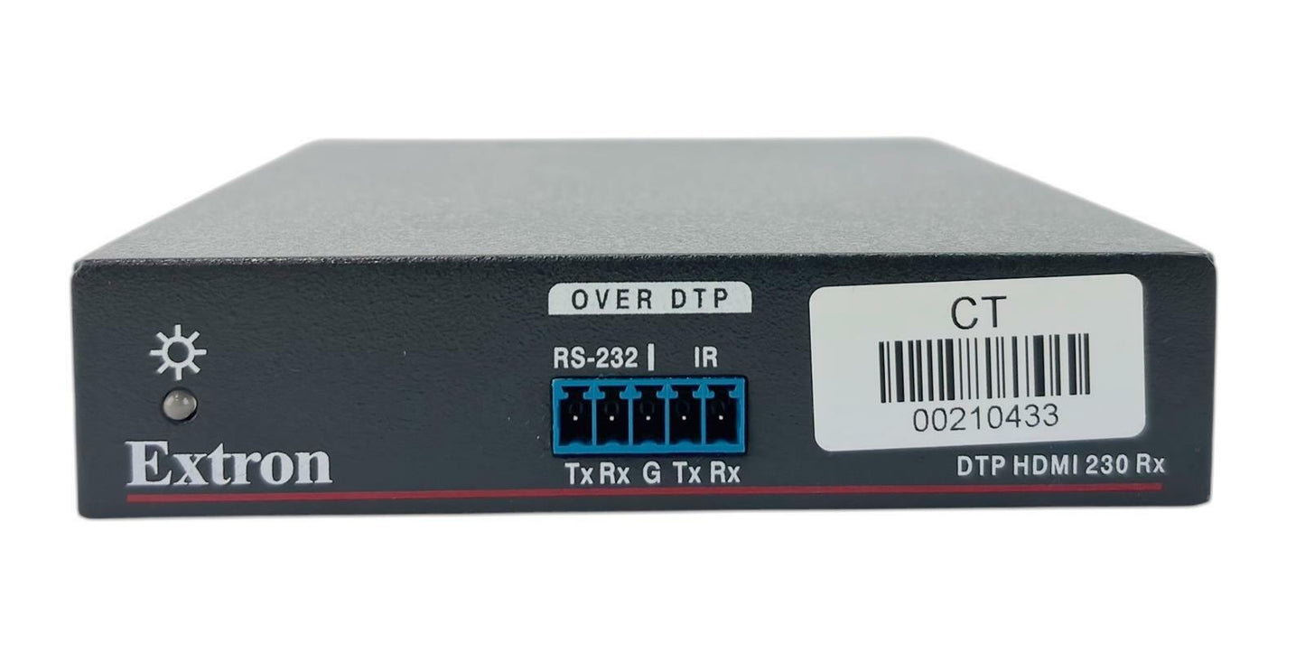 Extron DTP HDMI 4K 230 Rx DTP Receiver for HDMI - No AC