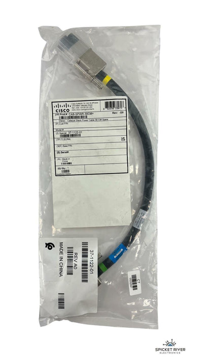 NEW - Cisco Catalyst Series 37-1122-01 PowerStack Cable 30cm CAB-SPWR-30CM