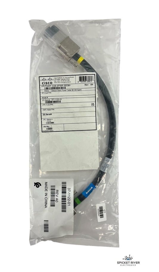 NEW - Cisco Catalyst Series 37-1122-01 PowerStack Cable 30cm CAB-SPWR-30CM