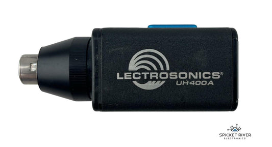 Lectrosonics UH400A Block 25 (Green) 640.0-665.5 MHz Plug On Mic Transmitter