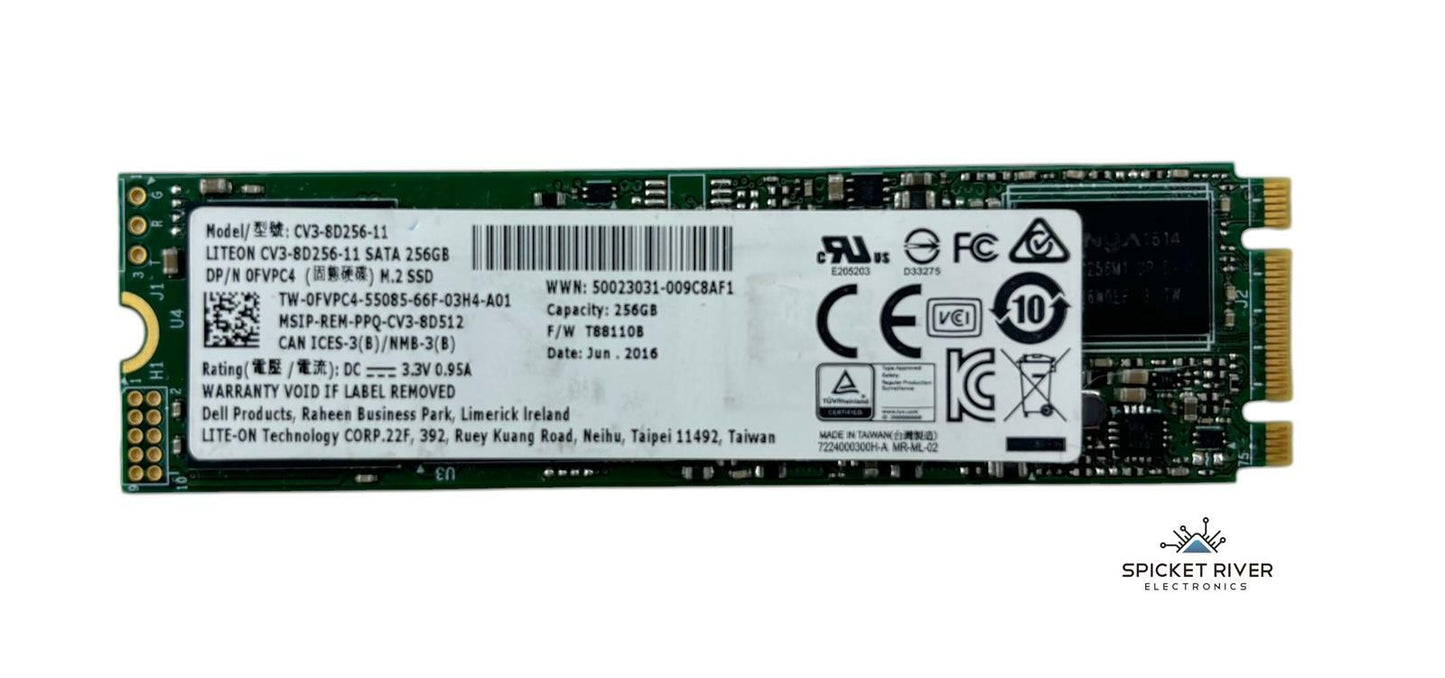 Lite-On CV3-8D256-11 256GB M.2 2280 SATA SSD Solid State Drive