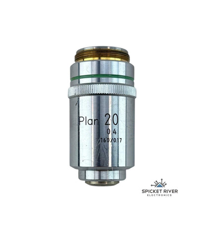 Nikon Plan 20 20x 0.4 160/0.17 Microscope Objective Lens