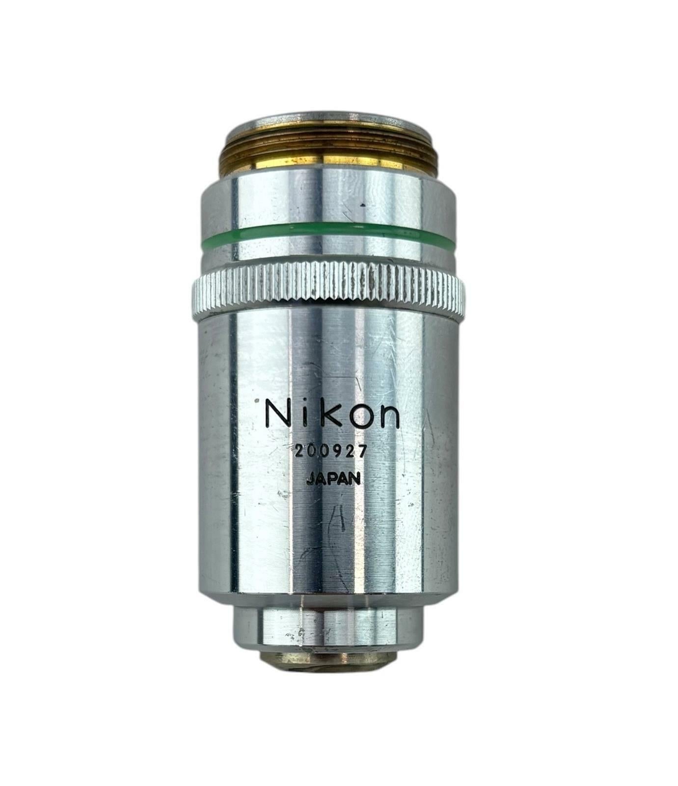 Nikon Plan 20 20x 0.4 160/0.17 Microscope Objective Lens