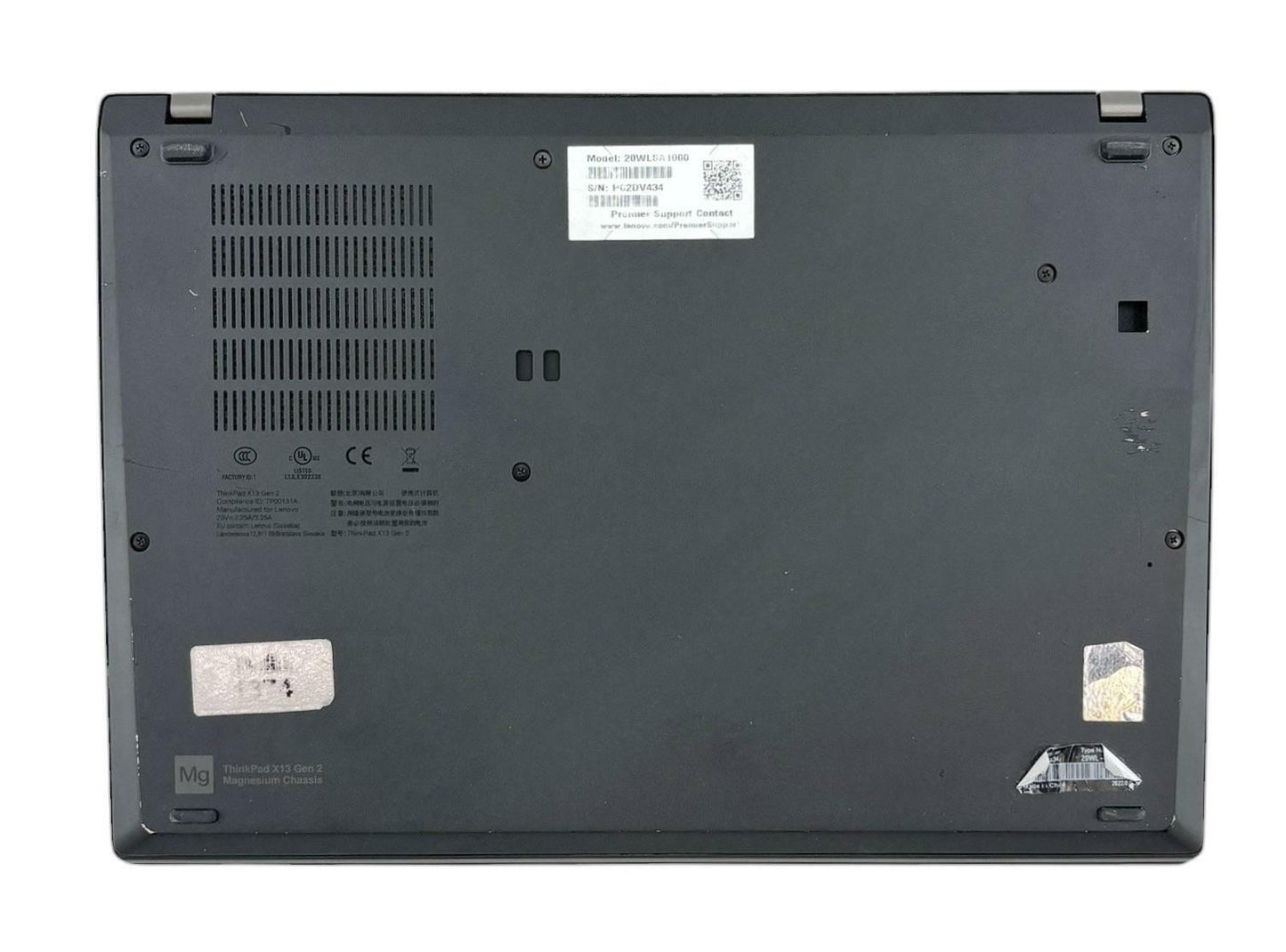 Lenovo ThinkPad X13 Gen 2i Quad i7-1185G7 512GB SSD 16GB RAM - READ BATT #231390