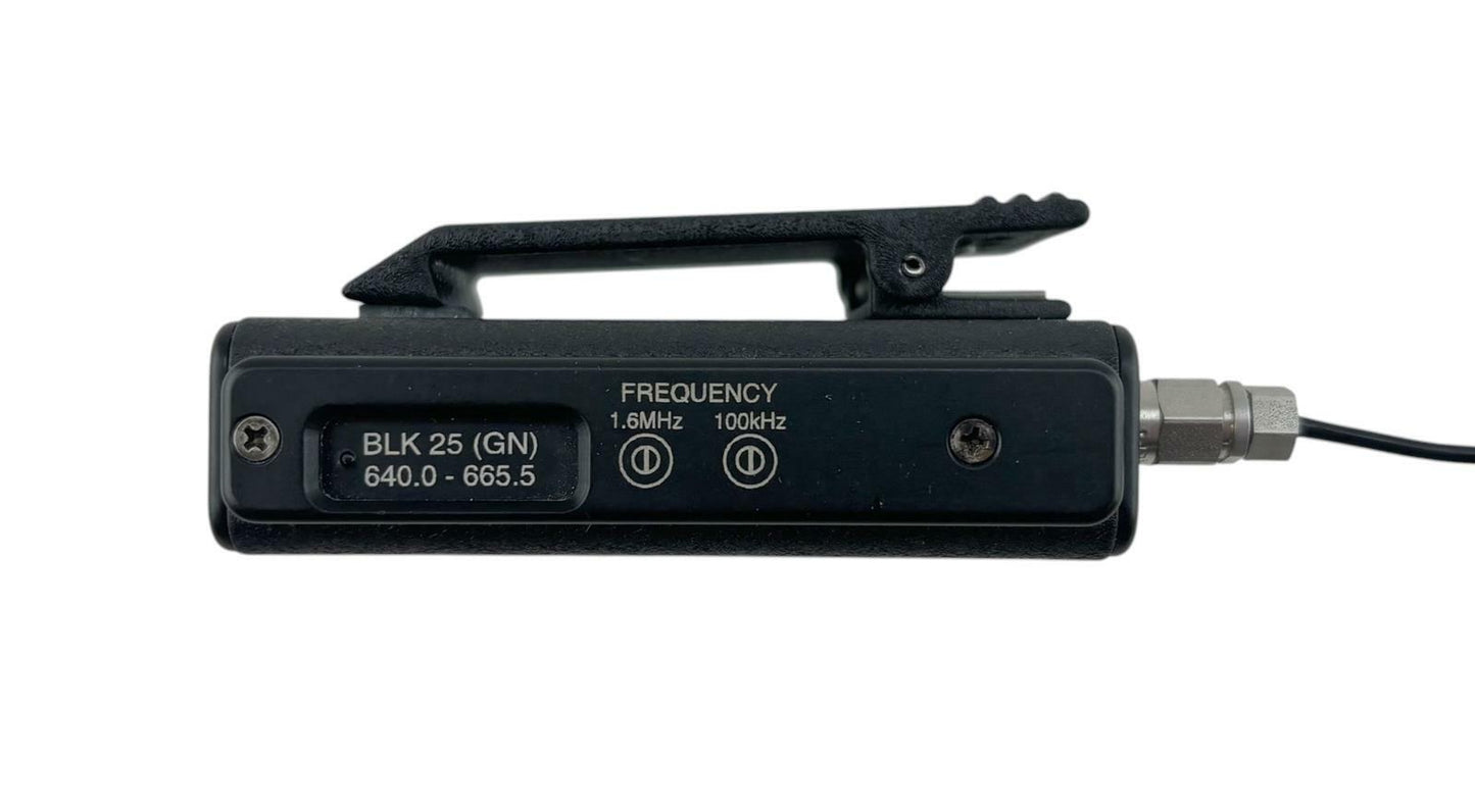 Lectrosonics UM400 Block 25 (Green) 640.0-665.5 MHz Belt Pack UHF Transmitter