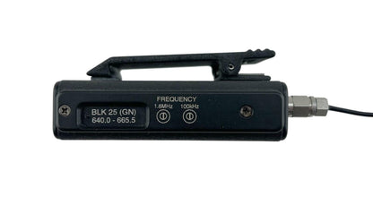 Lectrosonics UM400 Block 25 (Green) 640.0-665.5 MHz Belt Pack UHF Transmitter