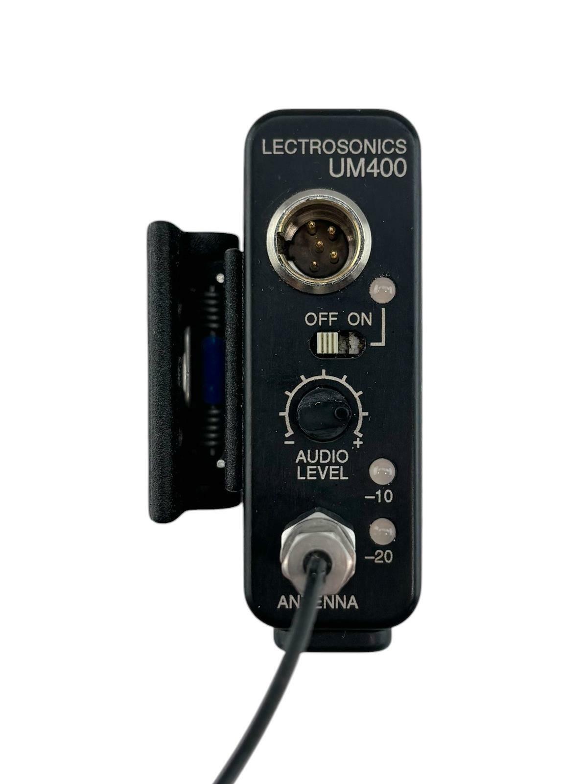 Lectrosonics UM400 Block 26 (Blue) 665.6-691.1 MHz Belt Pack UHF Transmitter