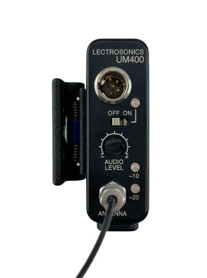 Lectrosonics UM400 Block 26 (Blue) 665.6-691.1 MHz Belt Pack UHF Transmitter