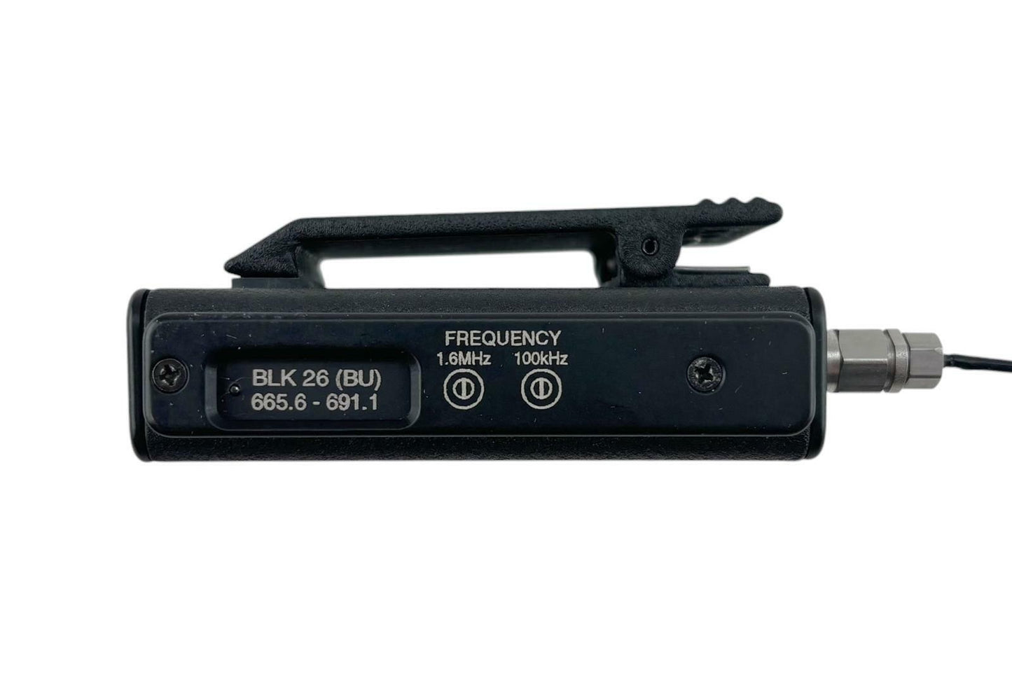 Lectrosonics UM400 Block 26 (Blue) 665.6-691.1 MHz Belt Pack UHF Transmitter