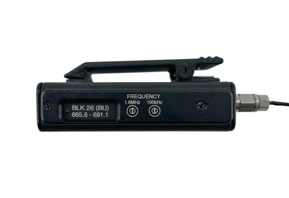 Lectrosonics UM400 Block 26 (Blue) 665.6-691.1 MHz Belt Pack UHF Transmitter