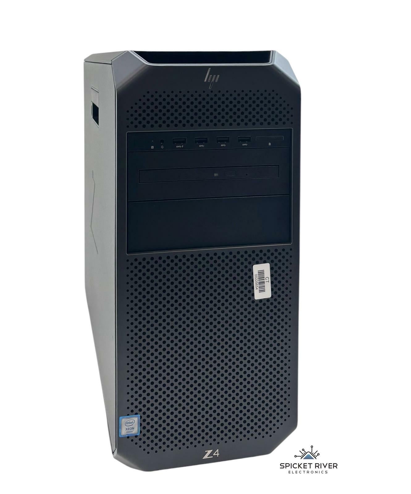 HP Z4 G4 Workstation 8-Core Xeon W-2145 1TB SSD 2TB HDD 64GB RAM Quadro P6000
