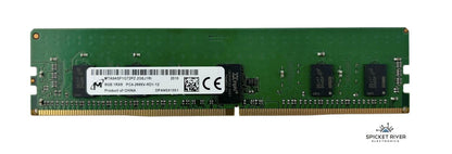 Lot of 2 - Micron MTA9ASF1G72PZ-2G6J1RI 8GB 1Rx8 PC4-2666V DDR4 ECC Server RAM
