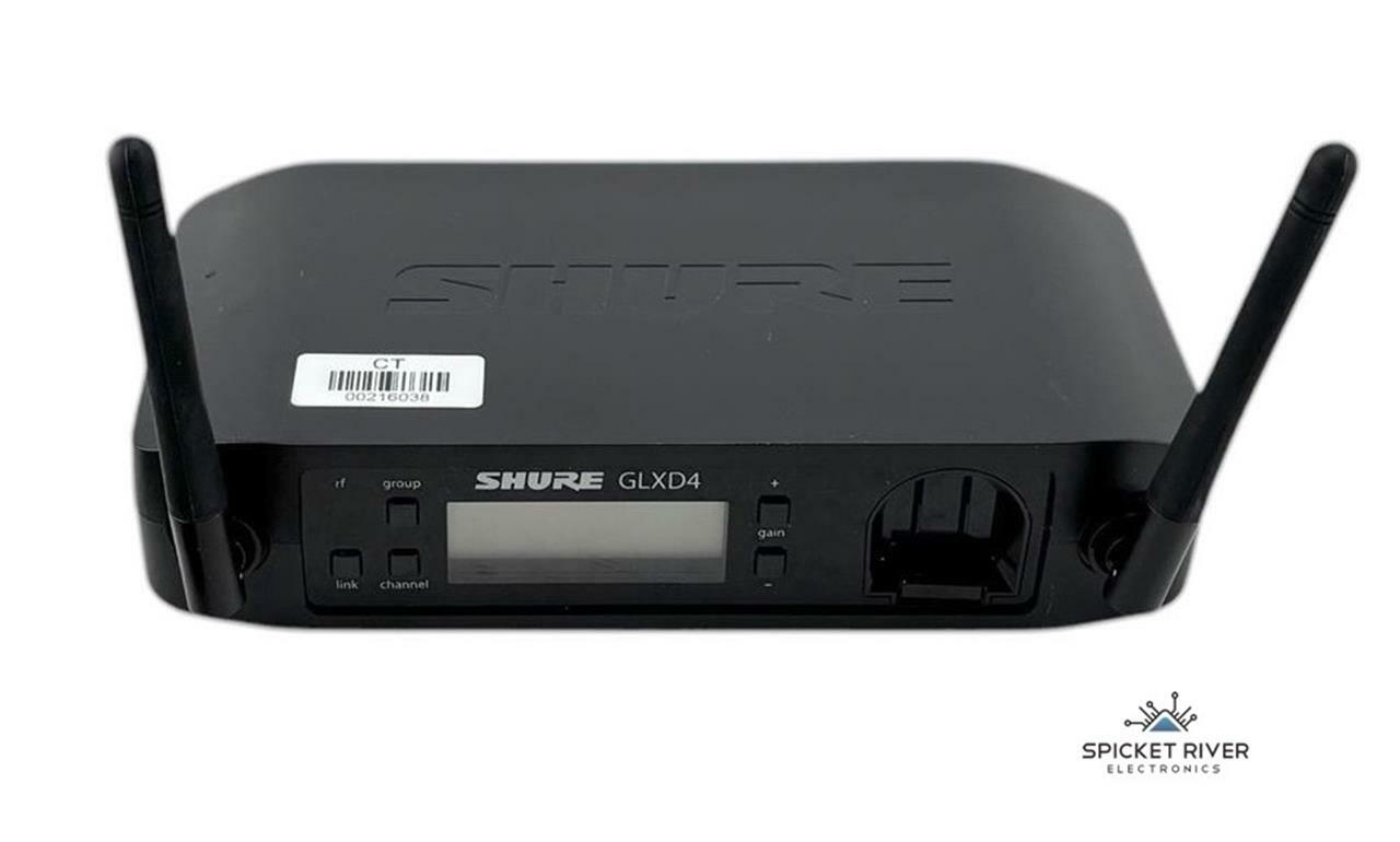 Shure GLXD4 Z2 Digital Wireless Receiver 2.4000-2.4835 GHz - No AC