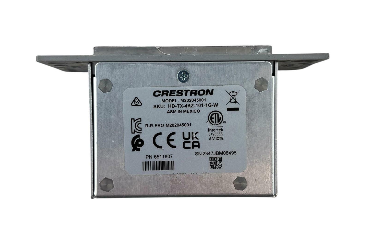 Crestron M202045001 HD-TX-4KZ-101-1G-W HDMI Transmitter 6511807