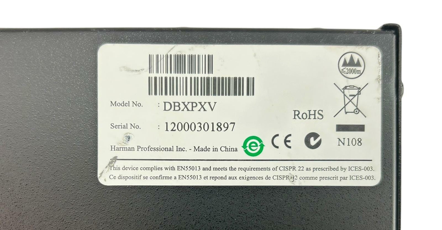 DBX DBXPXV DriveRack PX Powered Speaker Optimizer - READ