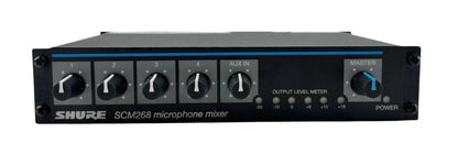Shure SCM268 4-Channel Compact Microphone Mixer