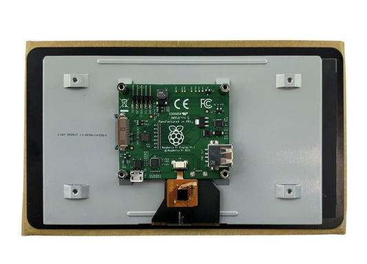 Raspberry Pi 7" 10-Finger Touchscreen 800x480 Pixel Display