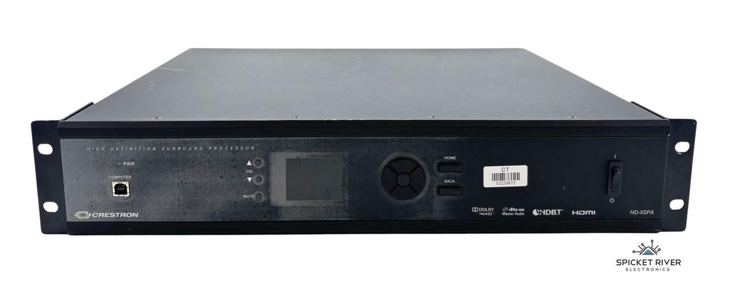 Crestron HD-XSPA High Definition Surround Sound Audio Processor 6505883 - READ