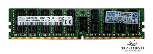Lot of 4 - SK Hynix HMA42GR7AFR4N-TF 16GB 2Rx4 PC4-2133P DDR4 ECC Server RAM