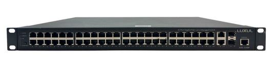 Luxul XMS-5248P 52-Port Gigabit PoE+ L2/L3 Managed Network Switch