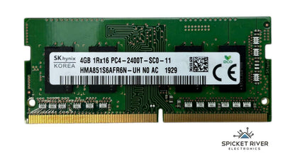 Lot of 2 - SK Hynix HMA851S6AFR6N-UH 4GB 1Rx16 PC4-2400T DDR4 SODIMM RAM