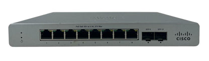Cisco Meraki MS120-8LP-HW 8-Port Managed PoE Gigabit Ethernet Switch 600-116020